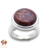 bague agate dentelle folle