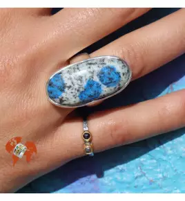 bague jaspe K2 pour femme
