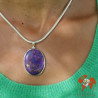 turquoise mohave pourpre pendentif