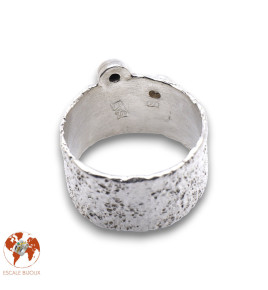 diamant noir bague femme