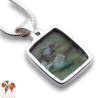 pendentif argent rubis sur fuchsite
