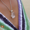 pendentif kunzite argent