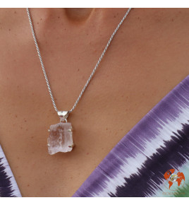 pendentif kunzite