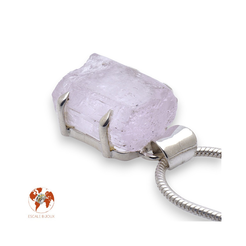 kunzite pendentif