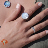 bague argent pour femme