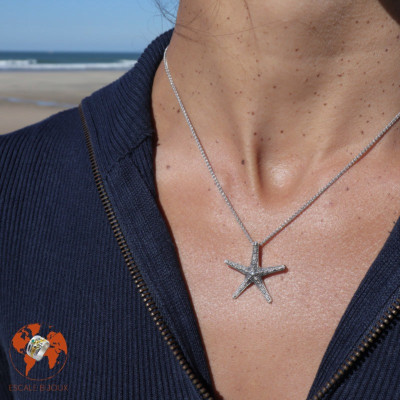 etoile de mer pendentif