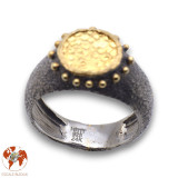 bague argent or jaune