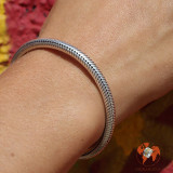 bracelet serpent argent femme