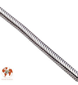 bracelet snake indien argent