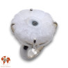 bague argent 925 quartz solaire