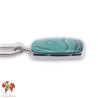 pendentif malachite homme