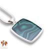 malachite pendentif