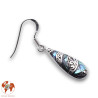 boucles d oreilles abalone