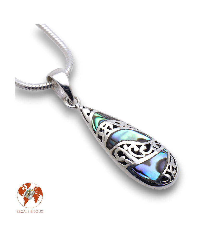 pendentif nacre abalone