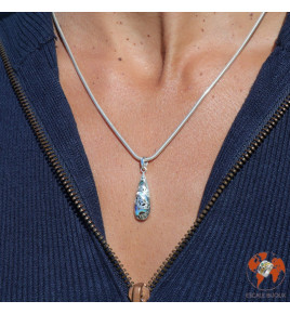 pendentif abalone femme