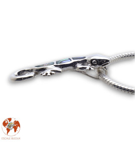 pendentif gecko homme
