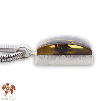 pendentif ambre
