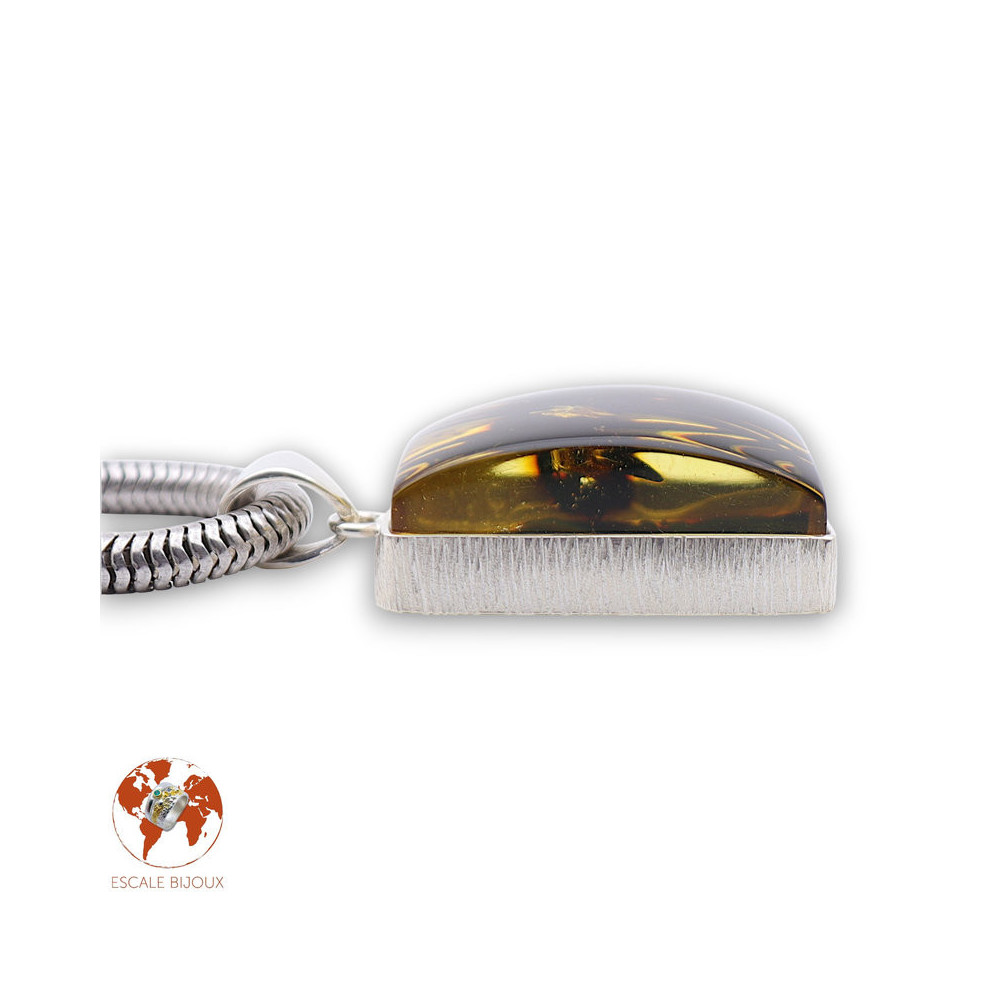 pendentif ambre