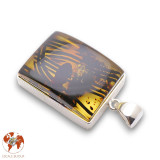 gros pendentif ambre