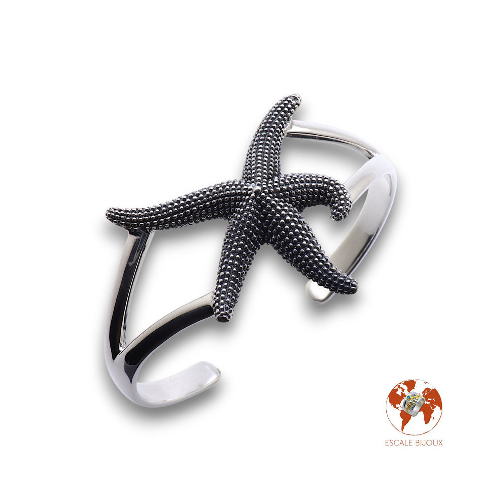 bracelet jonc étoile