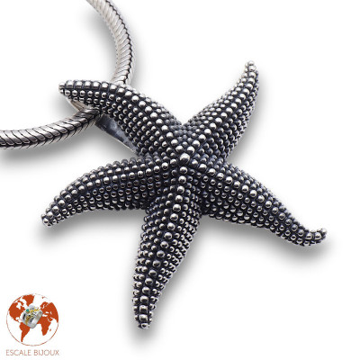 etoile de mer pendentif