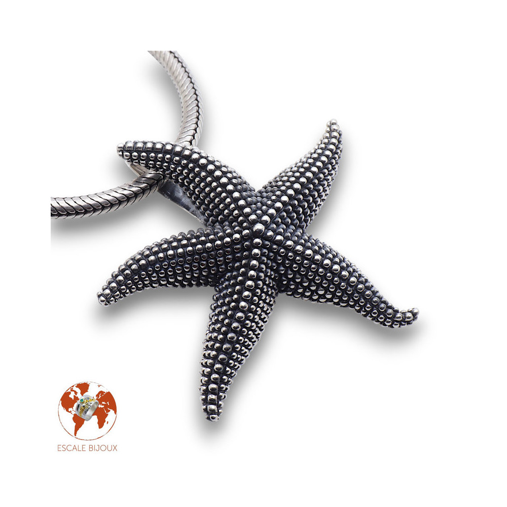 etoile de mer pendentif