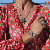 pendentif étoile argent