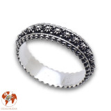 bague argent fine pour femme