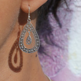 boucles d'oreilles femme argent