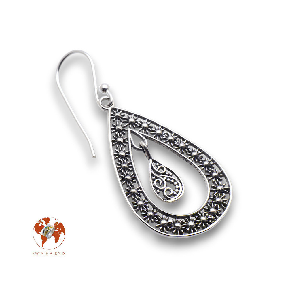 boucles d oreilles femme goutte