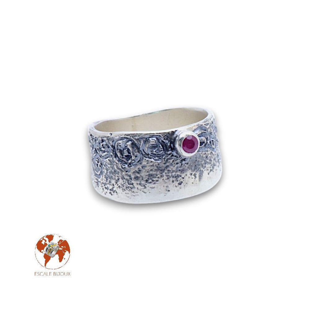 rubis bague