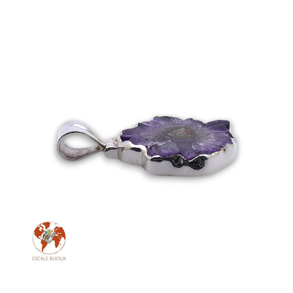 pendentif améthyste femme