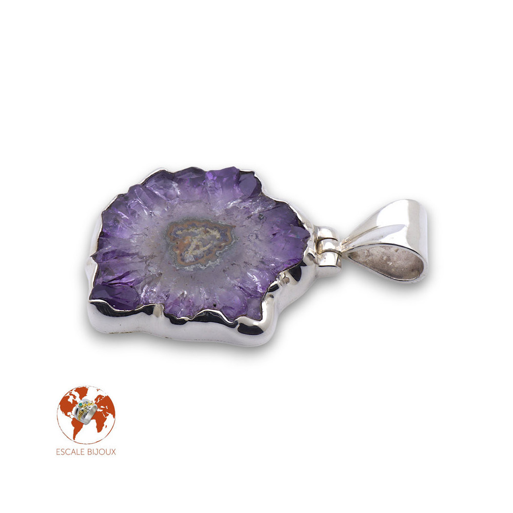améthyste pendentif