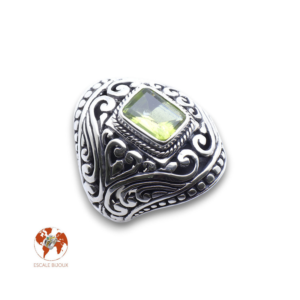 bague péridot