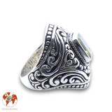 bague péridot femme