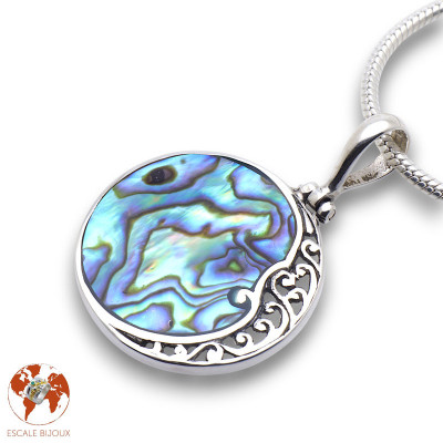 pendentif nacre abalone