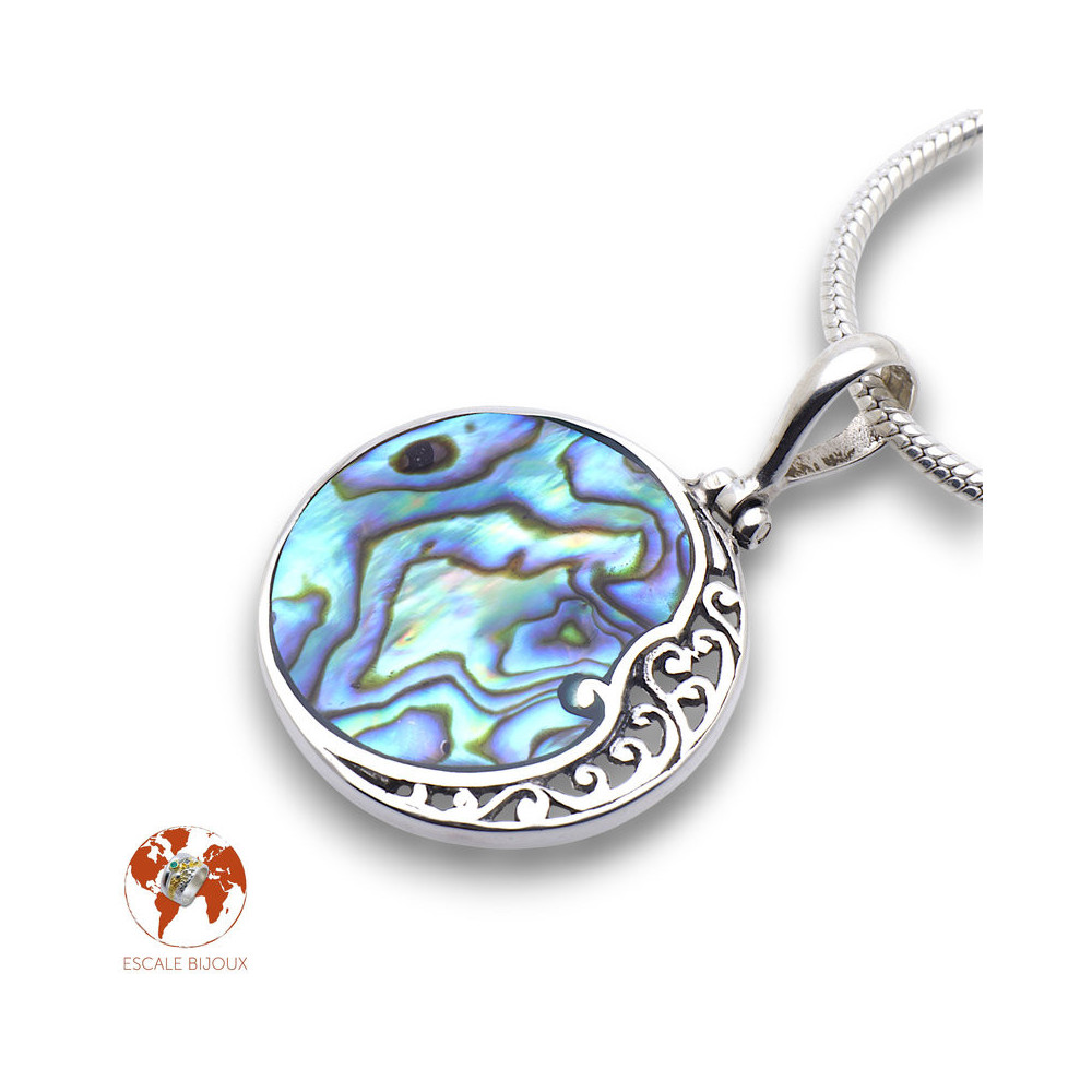 pendentif nacre abalone