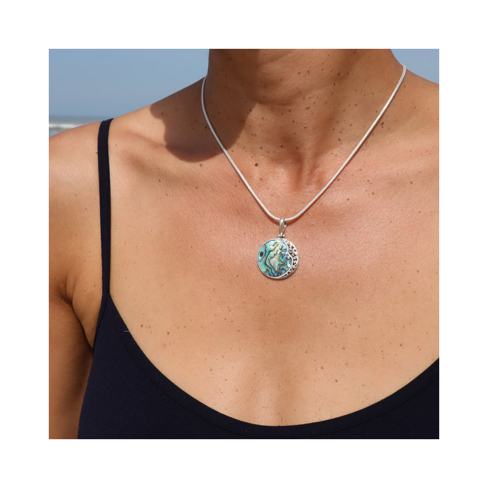 pendant abalone shell