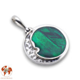 pendentif argent abalone