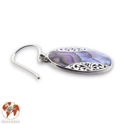 boucles d oreilles abalone