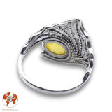 ambre bague bijou