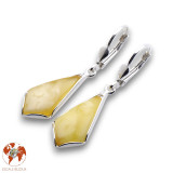 boucle d'oreille ambre