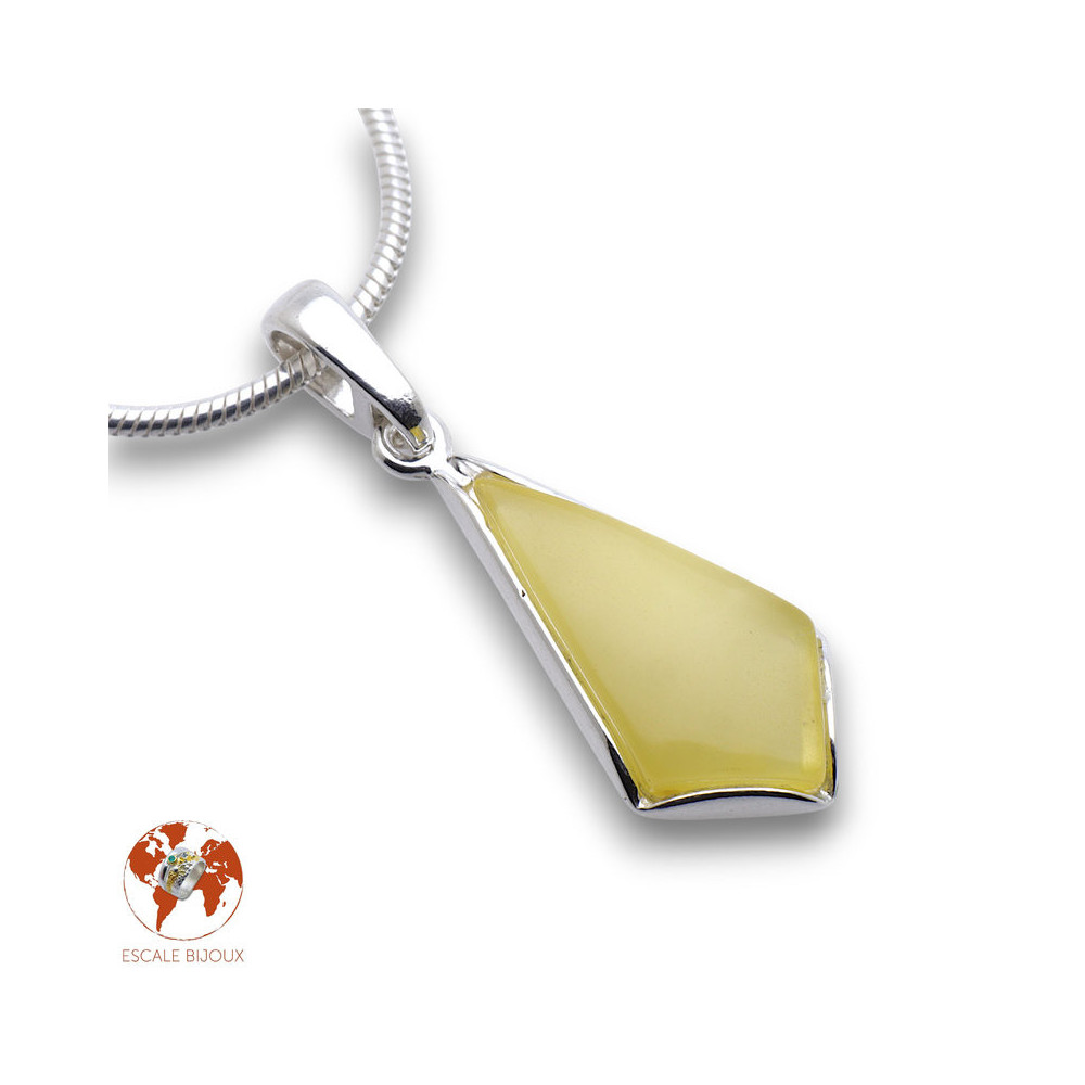 bijoux argent et ambre