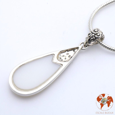 nacre blanche bijoux