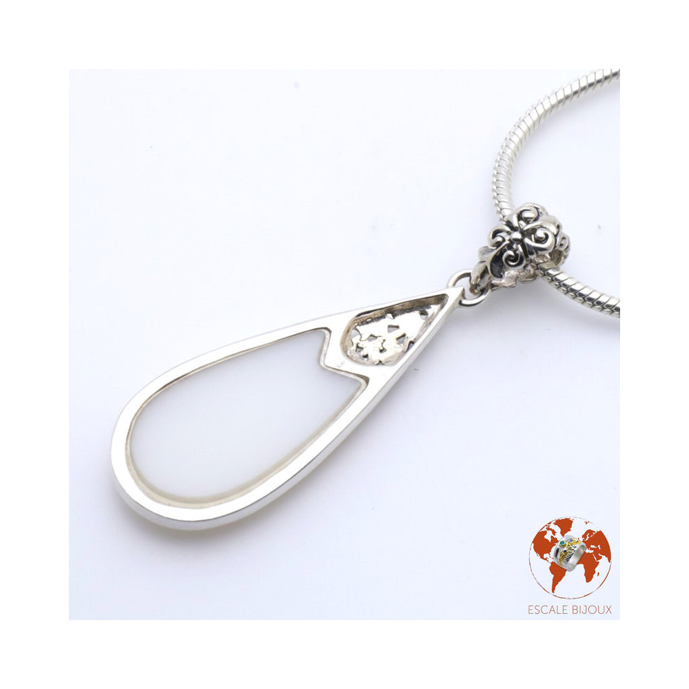 nacre blanche bijoux