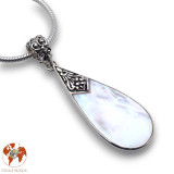 nacre blanche pendentif