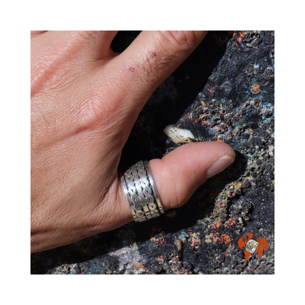 bague argent homme 925