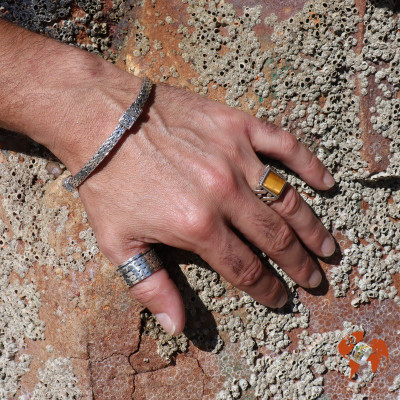 bracelet en argent 925 pour homme