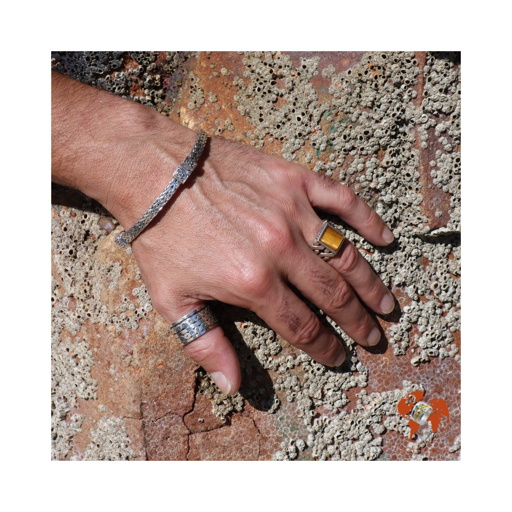 bracelet en argent 925 pour homme