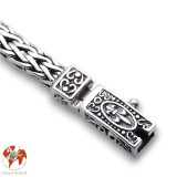 bracelet homme argent massif